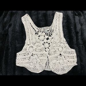 Crochet vest